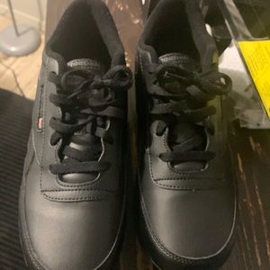 Black pair Reebok size 10w worn twice